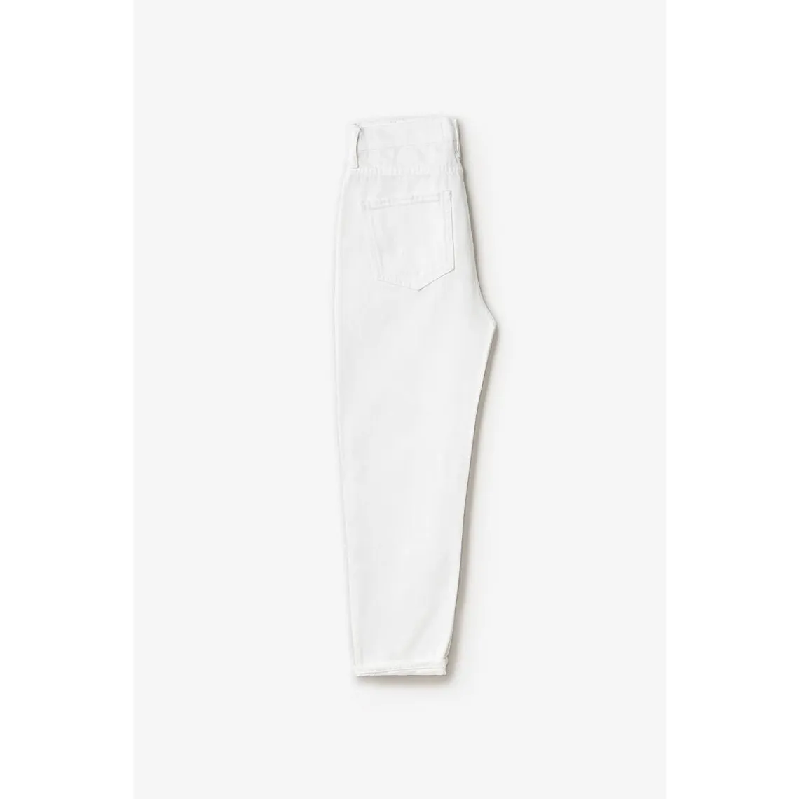 Jeans boyfit COSA, 7/8ème blanc en coton | 3 Suisses