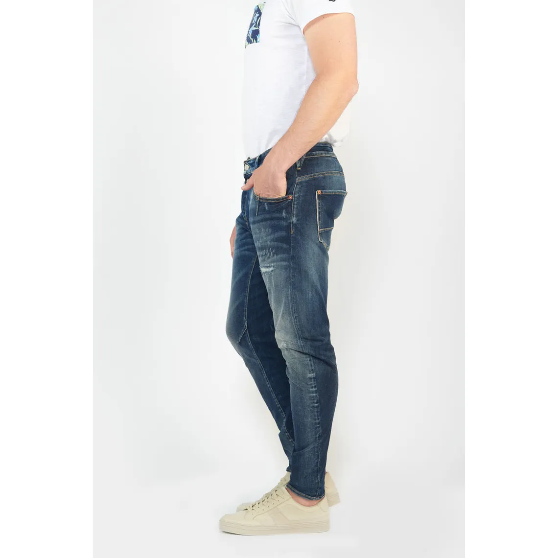 Jeans tapered 903, longueur  en coton | 3 Suisses