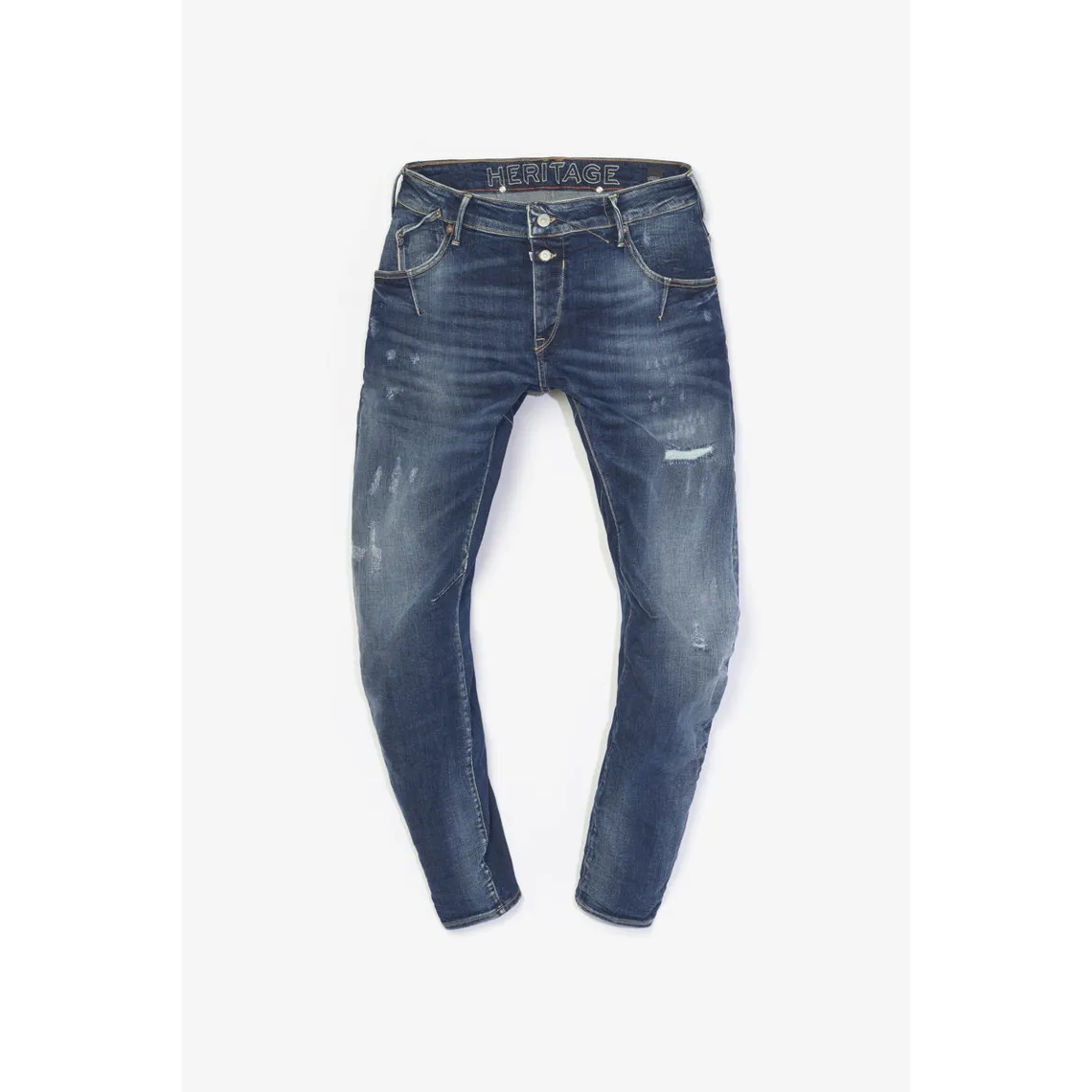 Jeans tapered 903, longueur  en coton | 3 Suisses