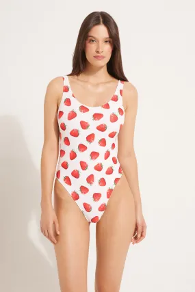 Maillot de Bain une Pièce Pretty Strawberry - Tezenis