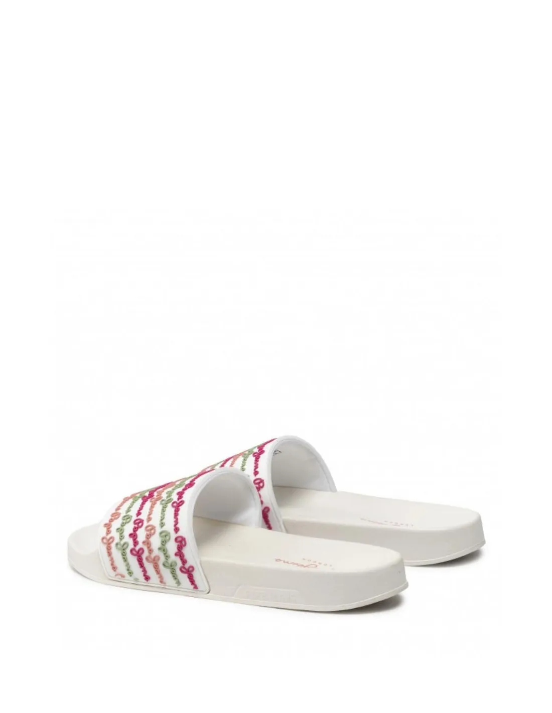 Mules Femme Pepe Jeans Ref 56437 800 Blanc