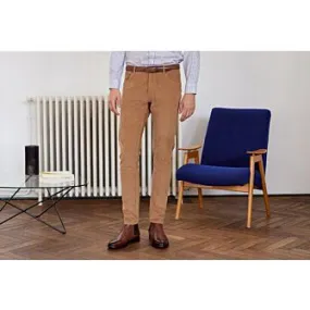 Pantalon 5 poches velours homme Camel Kars