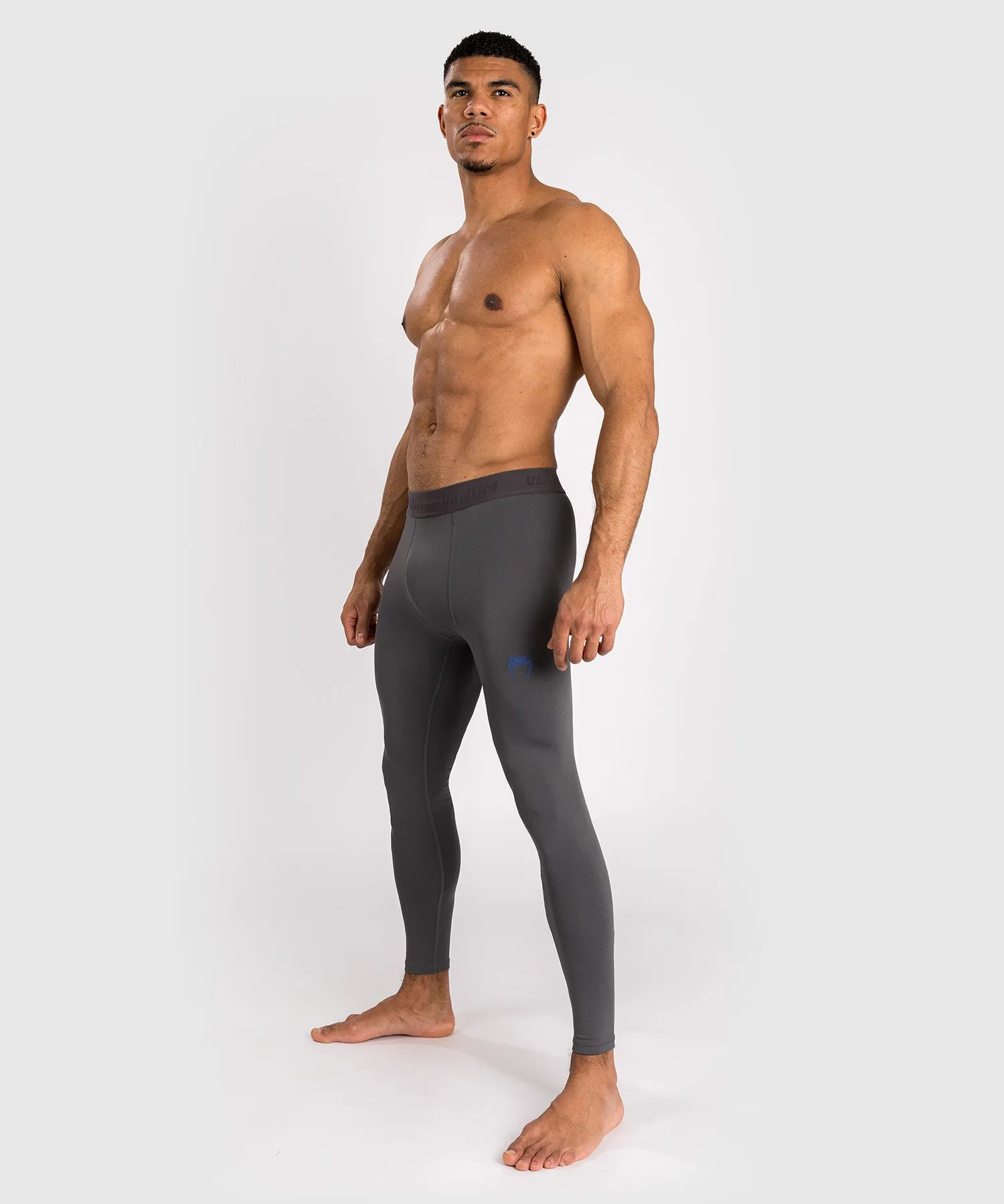 Pantalon de compression pour hommes Venum Contender - Gris