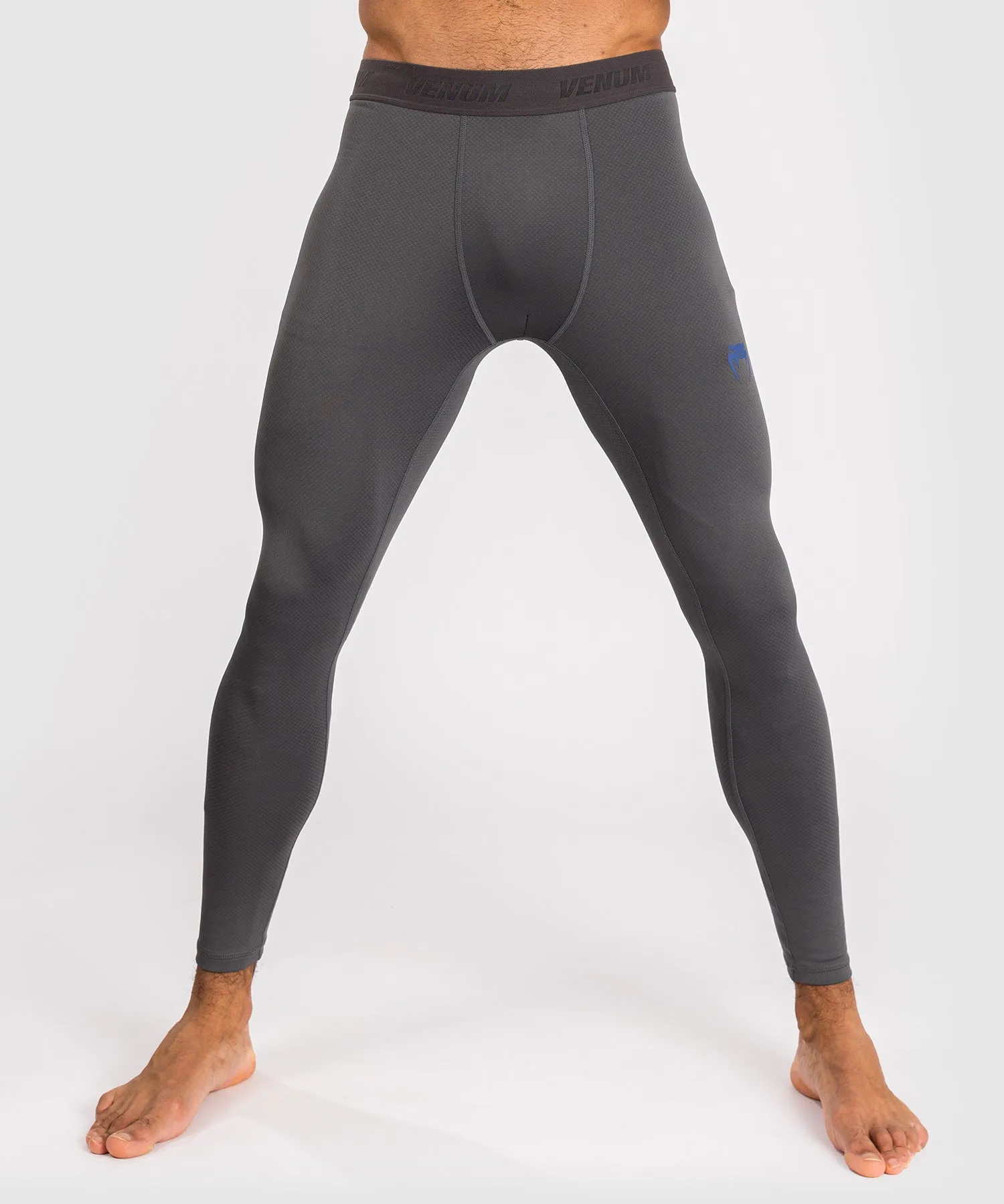 Pantalon de compression pour hommes Venum Contender - Gris