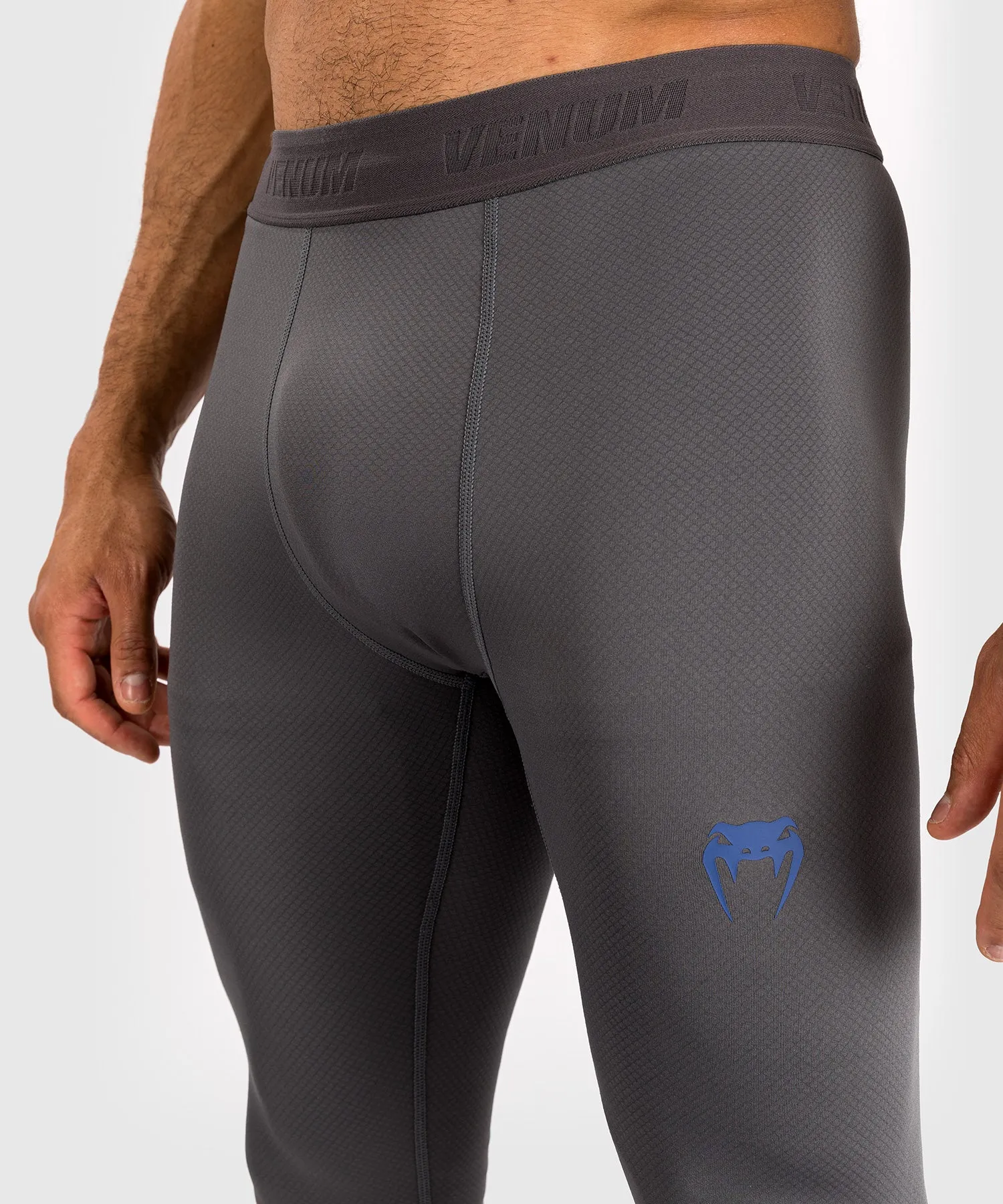 Pantalon de compression pour hommes Venum Contender - Gris