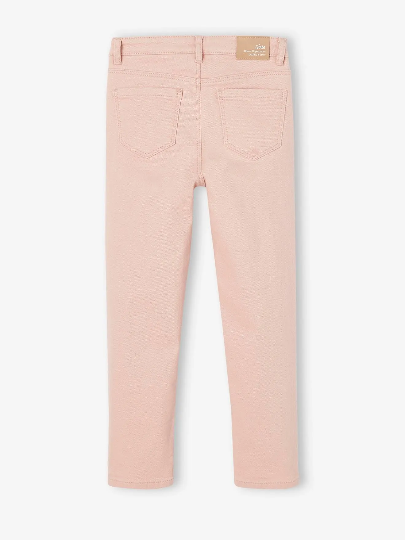 Pantalon Mom MorphologiK Fin fille encre - Vertbaudet