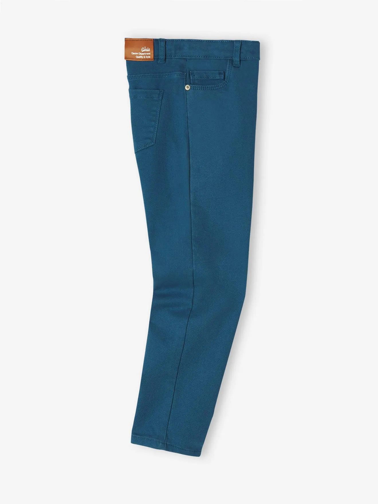 Pantalon Mom MorphologiK Fin fille encre - Vertbaudet