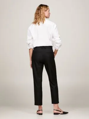 Pantalon slim droit | Noir | Tommy Hilfiger