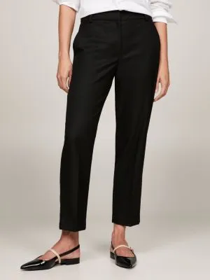 Pantalon slim droit | Noir | Tommy Hilfiger