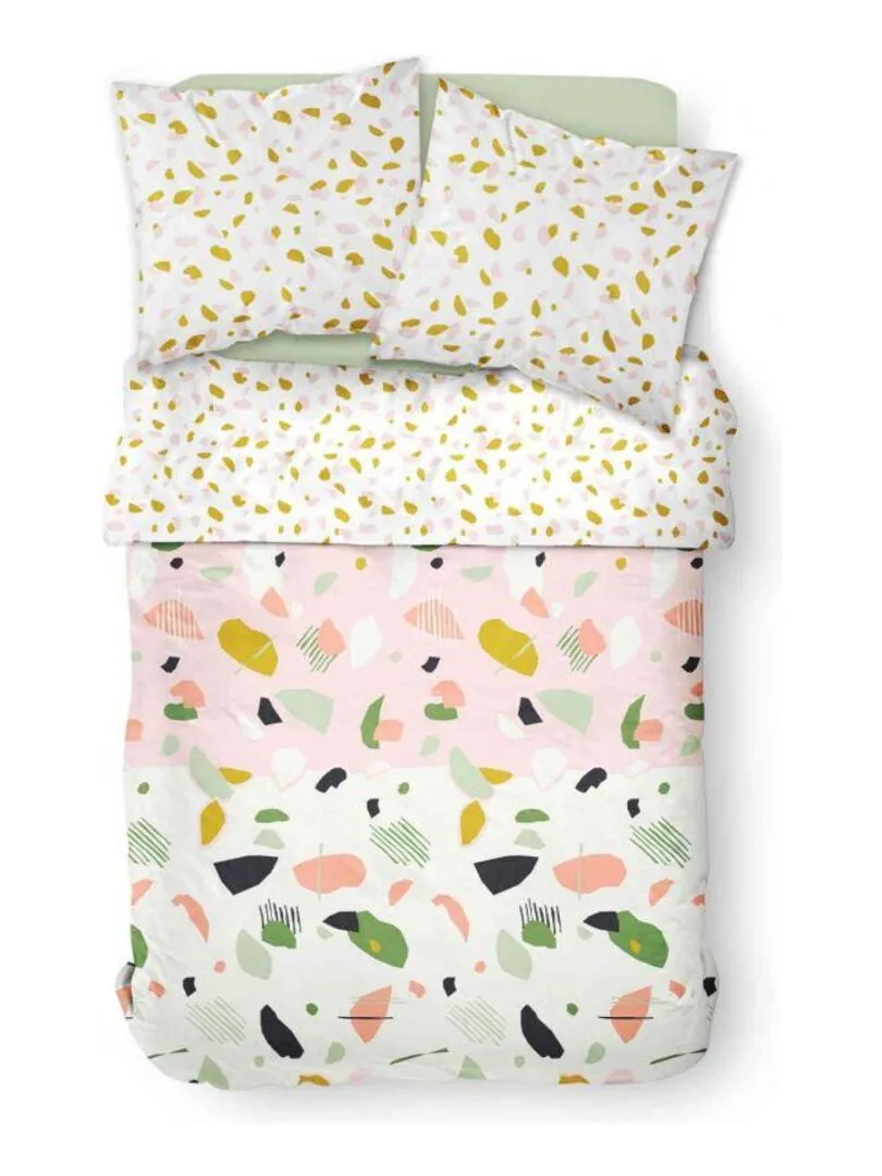 Parure de lit Today Sunshine Kawaii 100% coton - Multicolore