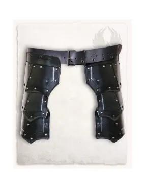 Passants de ceinture modèle Vladimir, finition noircie ⚔️ Boutique Épées