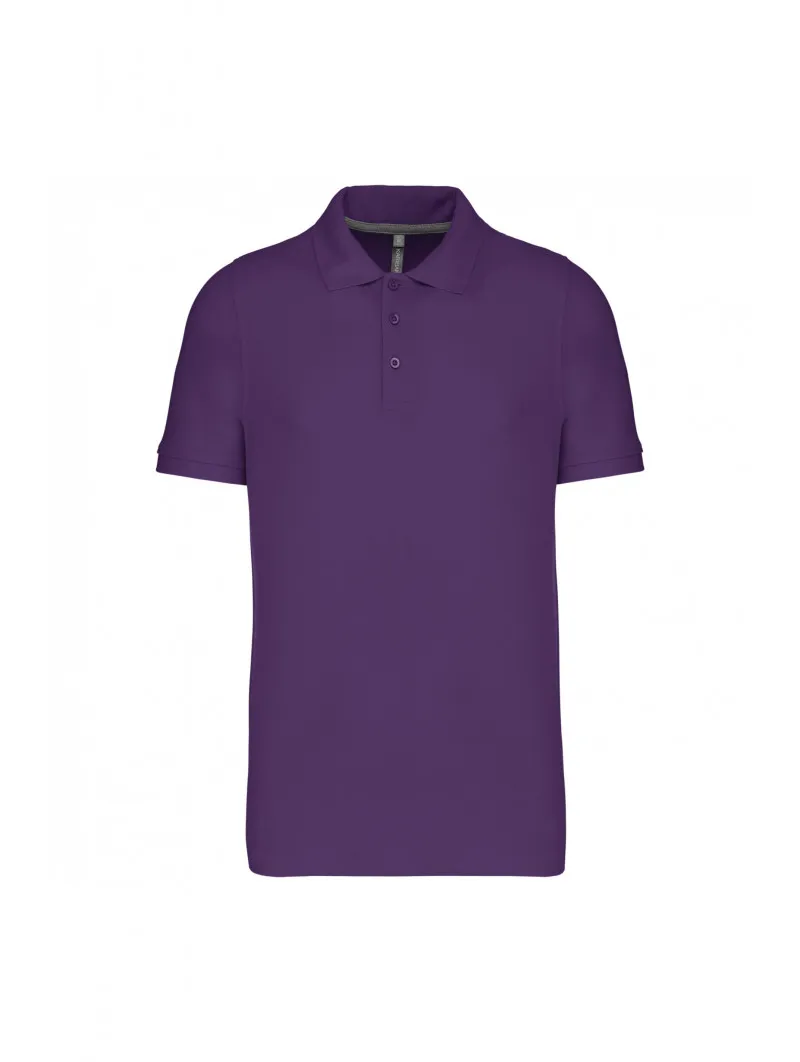 Polo 100% coton manches courtes homme