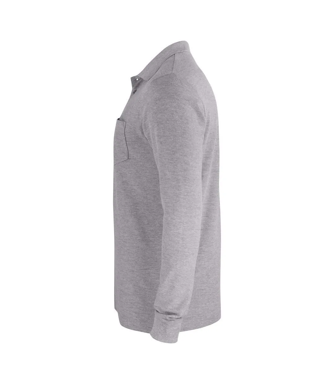 Polo basic adulte gris Clique