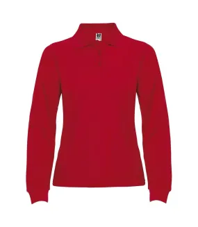 Polo estrella femme rouge Roly