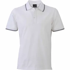 Polo homme - JN986 - blanc 