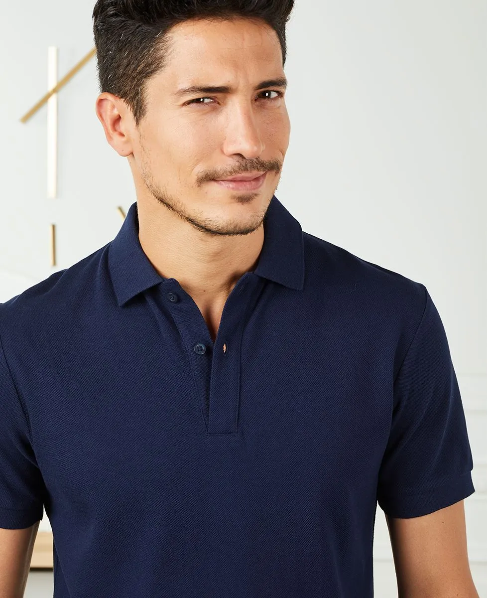 Polo homme Picto brodé personnalisé