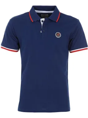 Polo manches courtes homme CODY - DEGRE CELSIUS - Bleu marine