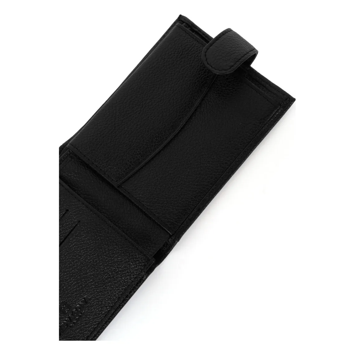 Portefeuille italien Cuir CONFORT Noir Vivi | 3 Suisses