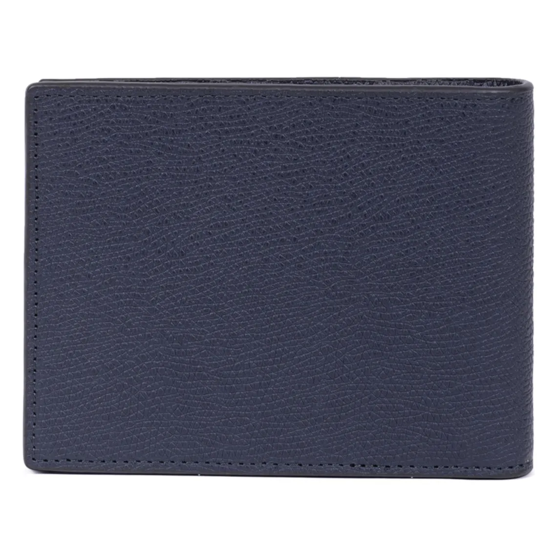 Portefeuille italien Stop RFID Cuir DANDY Marine Sean Hexagona - Portefeuille & Porte cartes Homme sur MenCorner