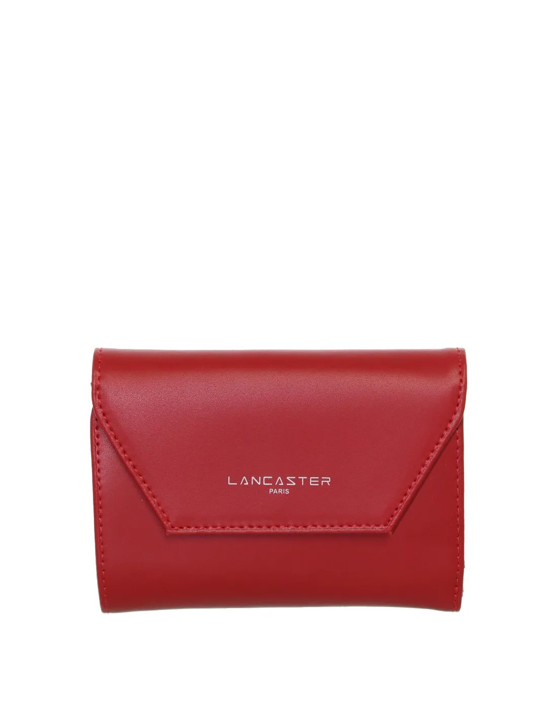 Portefeuille Lancaster Ref 39938 rouge 13*9.5*3.5 cm