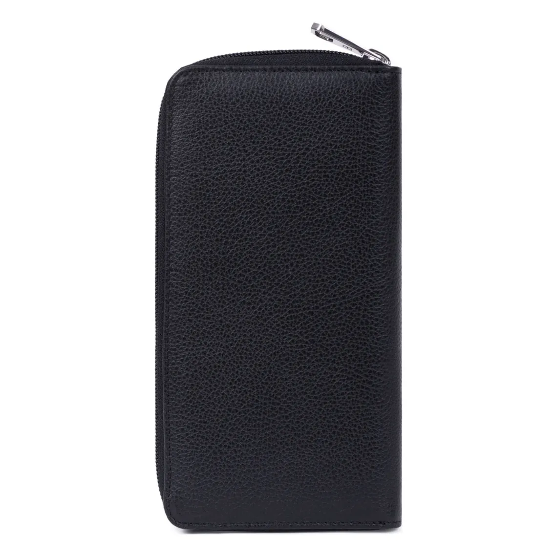 Portefeuille long Stop RFID Cuir DUO Noir/Marine Hexagona - Portefeuille & Porte cartes Homme sur MenCorner