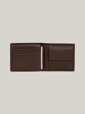 Portefeuille Premium Leather | Marron | Tommy Hilfiger