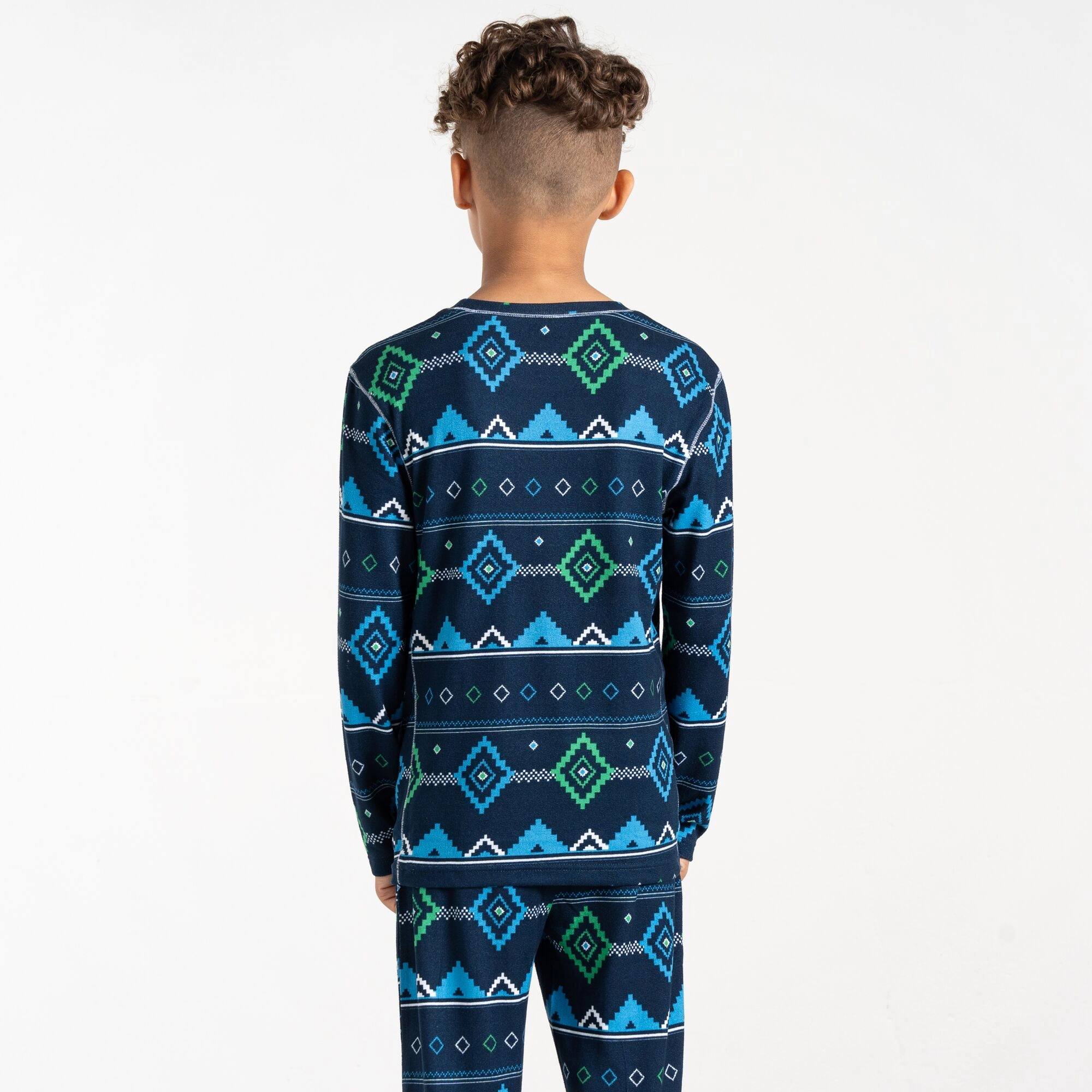 Pow Enfant Ensemble de sous-vêtements | Vert & Bleu