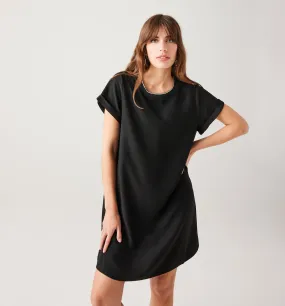 Robe manches courtes Femme - Noir