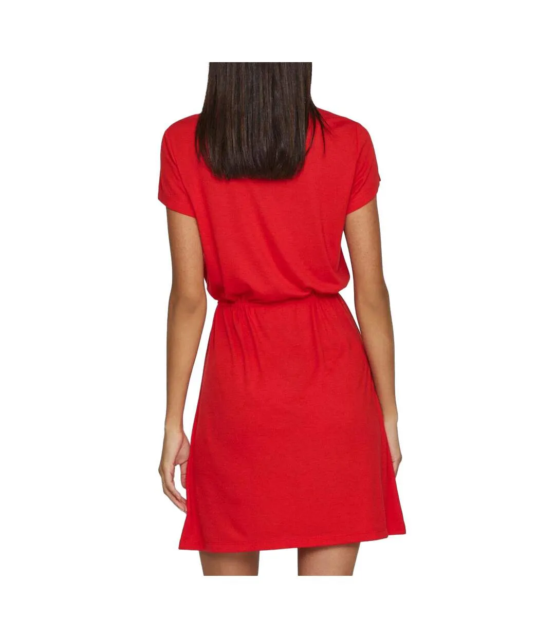 Robe Rouge Femme Vila Mooney