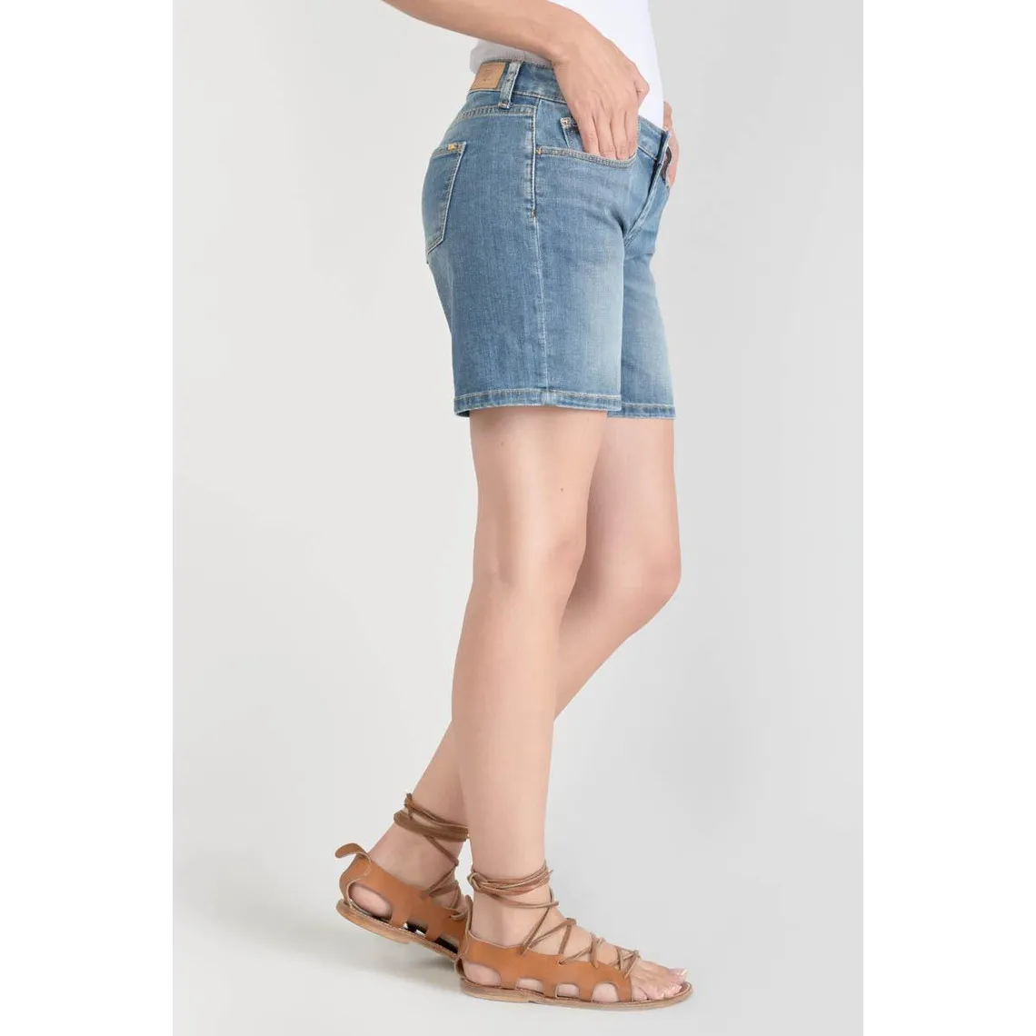 Short Janka en jeans bleu délavé Vox | 3 Suisses