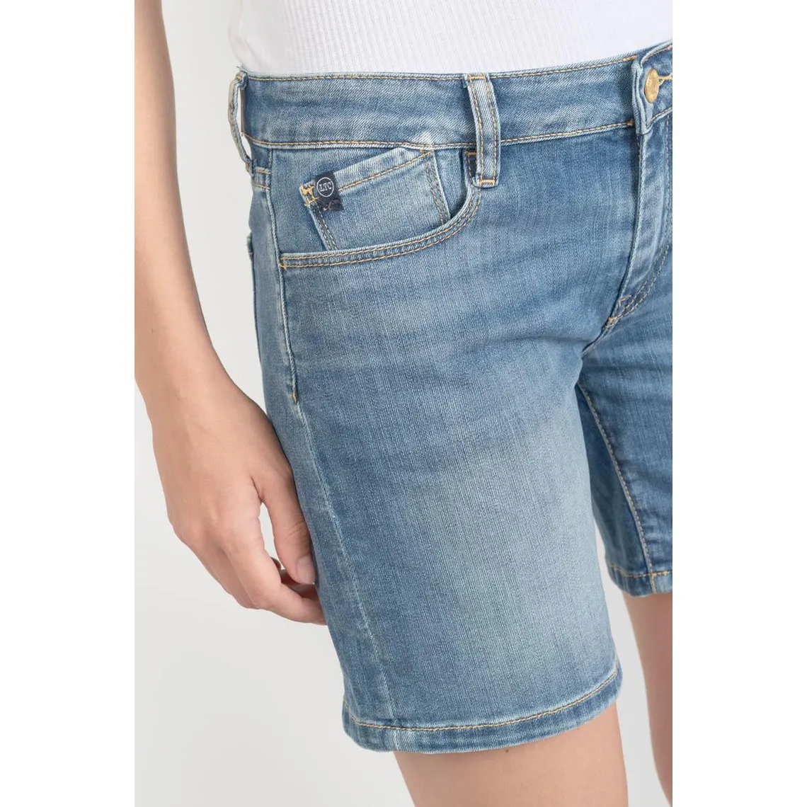 Short Janka en jeans bleu délavé Vox | 3 Suisses