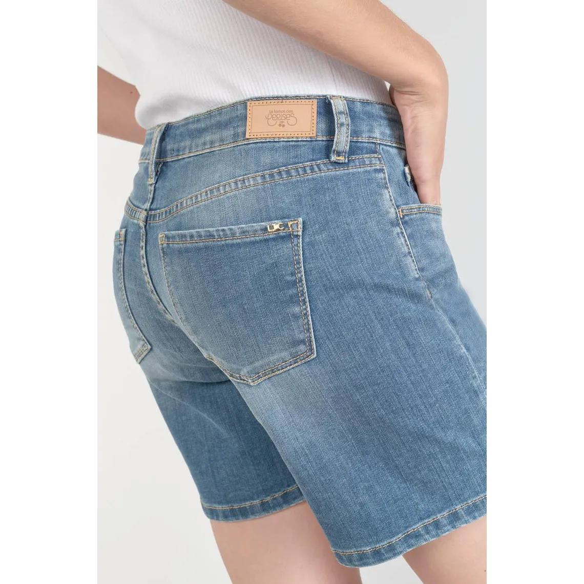 Short Janka en jeans bleu délavé Vox | 3 Suisses