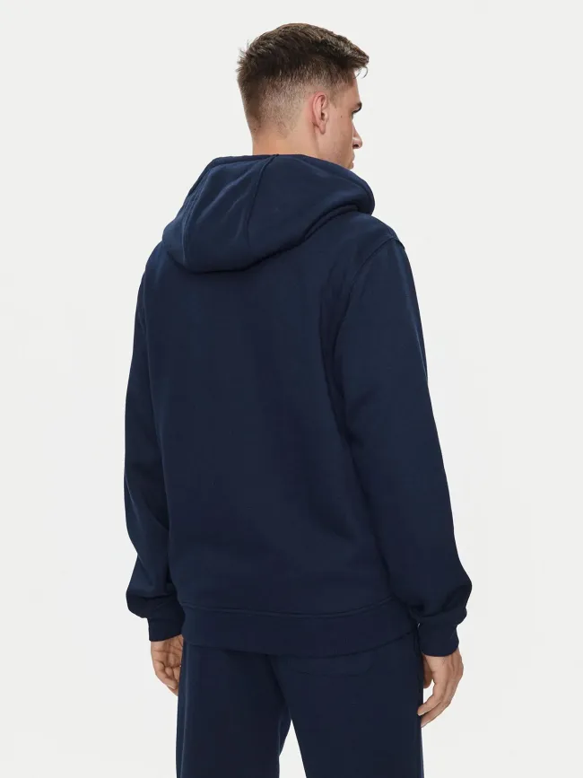 Sweat zippé à capuche reg flag bleu marine homme - Tommy Jeans | wimod