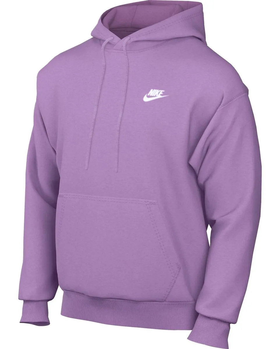 Sweat à capuche manches longues Homme M NSW CLUB HOODIE PO BB Violet