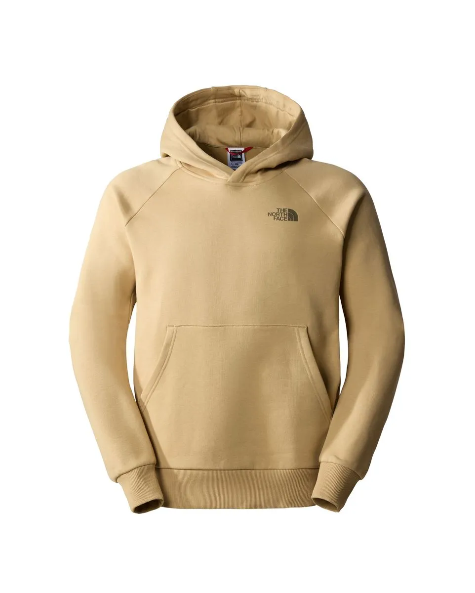 Sweat à capuche manches longues Homme M RAGLAN REDBOX HOODIE - EU Beige