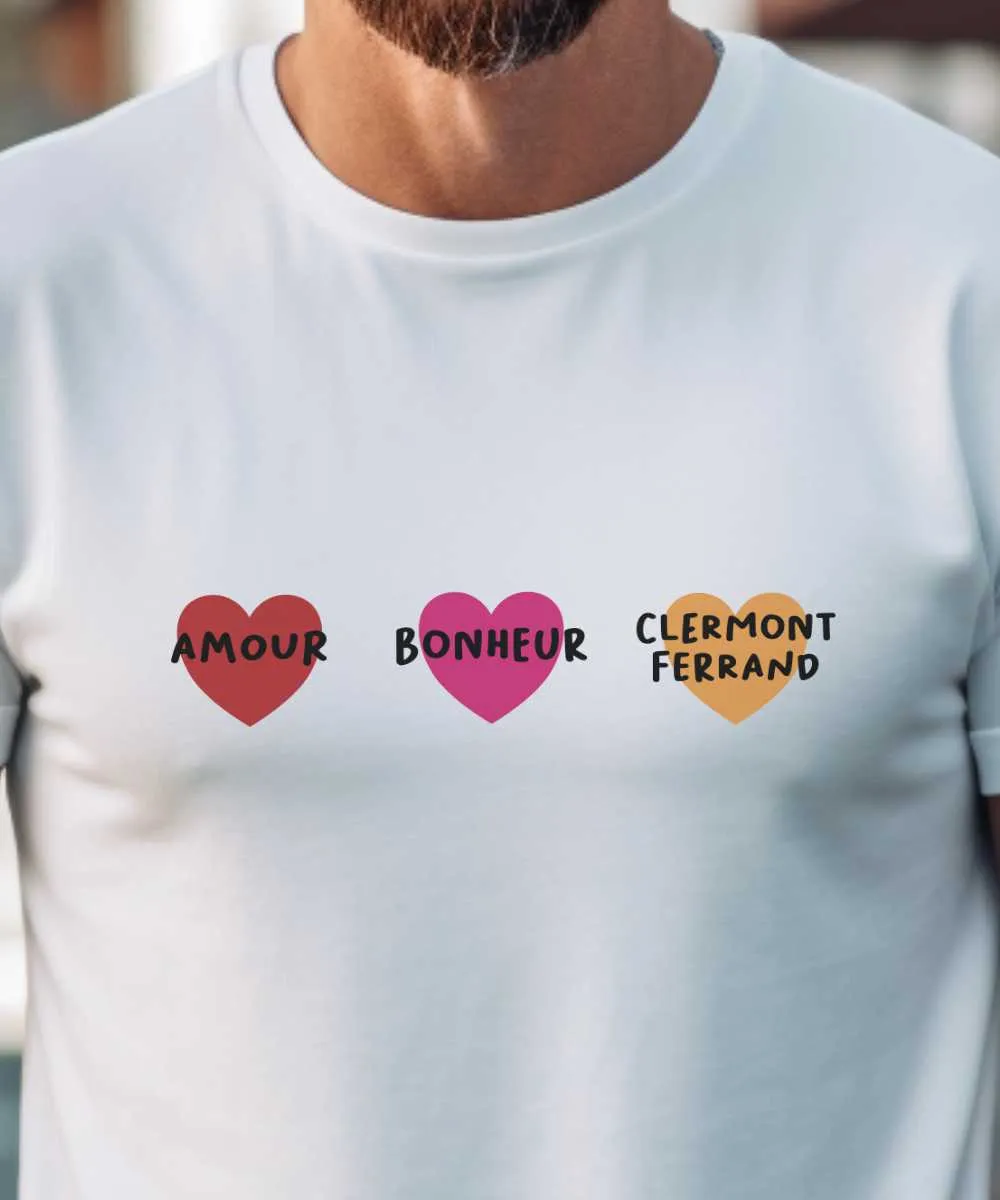 T-Shirt Amour bonheur Clermont-Ferrand