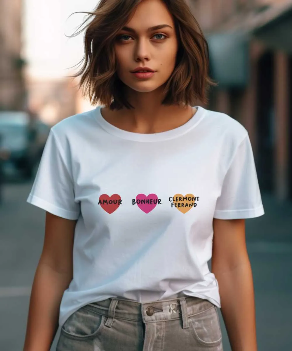 T-Shirt Amour bonheur Clermont-Ferrand