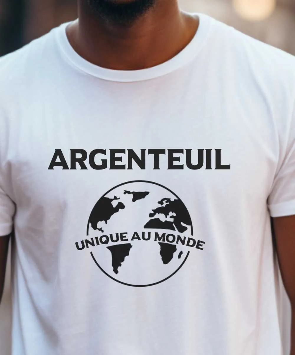 T-Shirt Argenteuil unique au monde