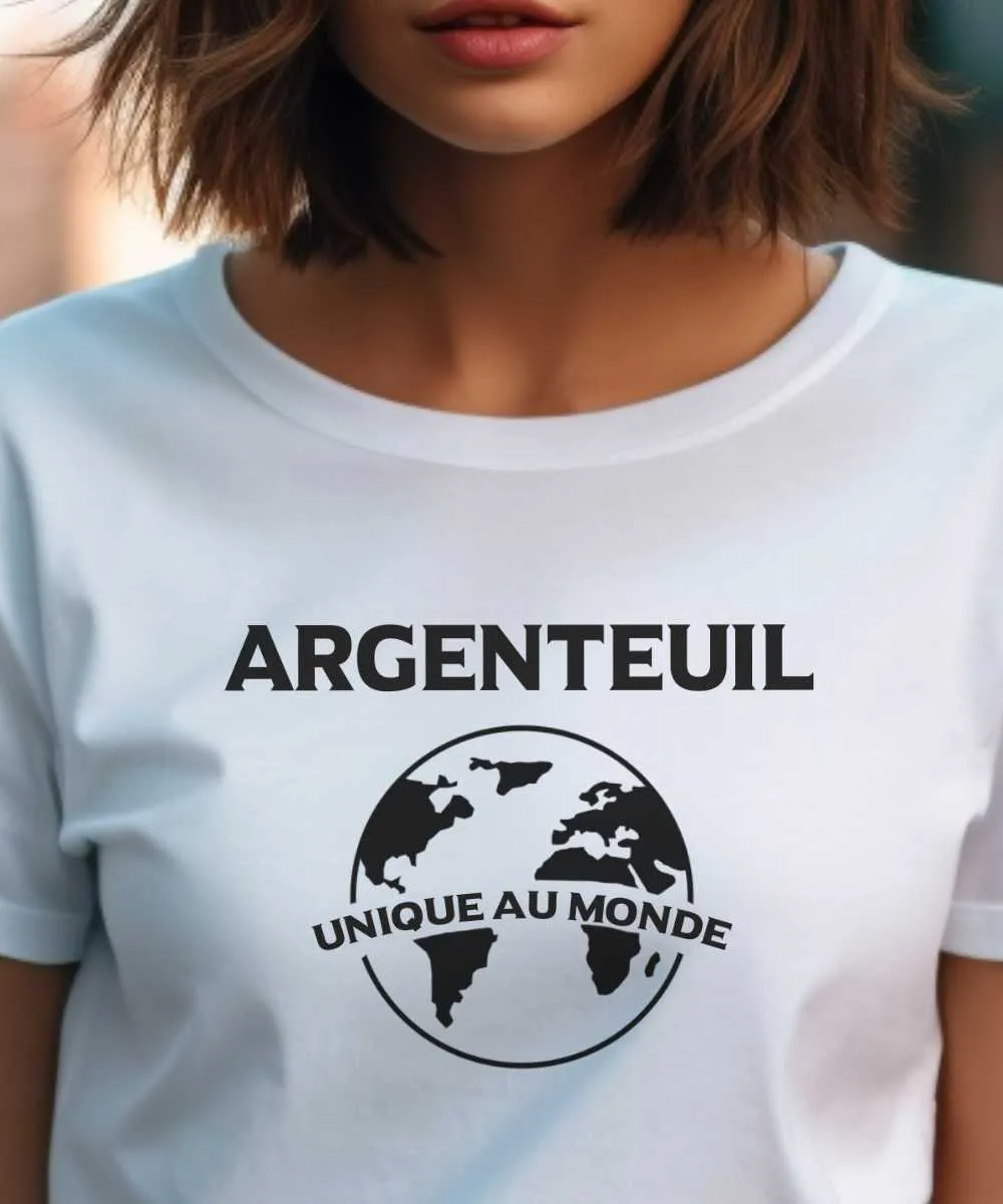 T-Shirt Argenteuil unique au monde