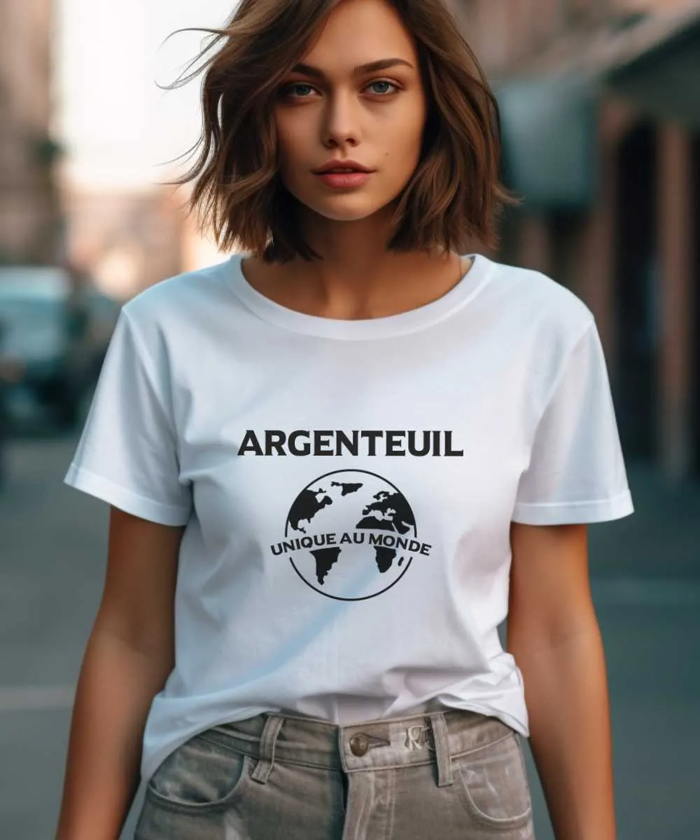 T-Shirt Argenteuil unique au monde