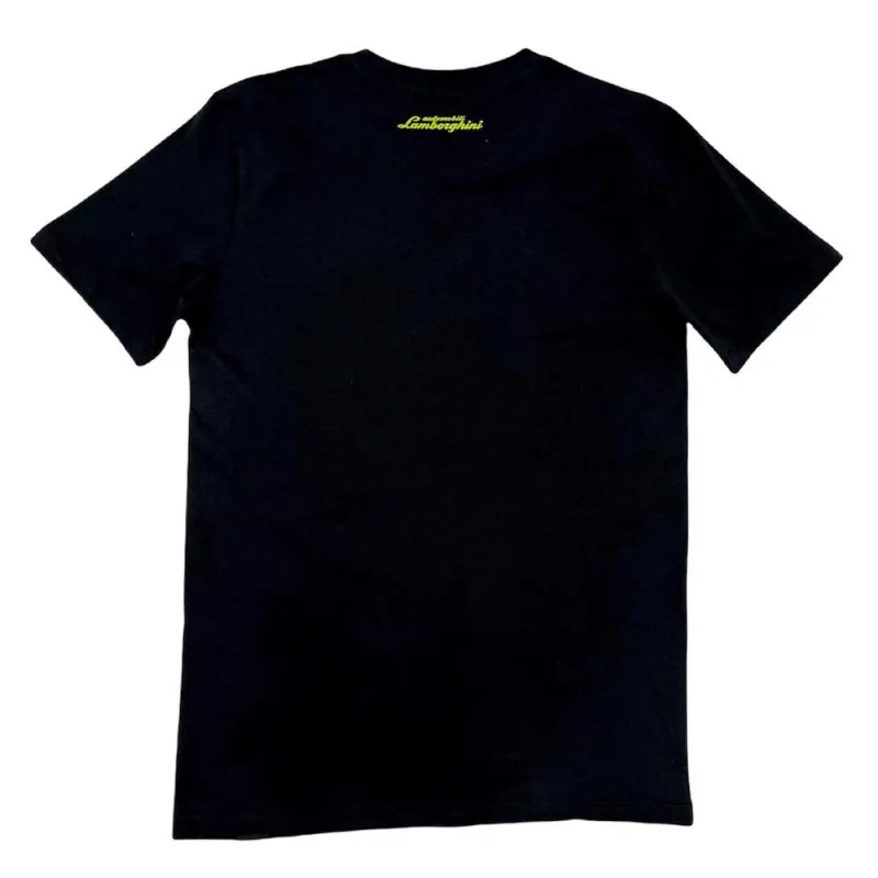 T-shirt Automobili Lamborghini 72XBH009 noir