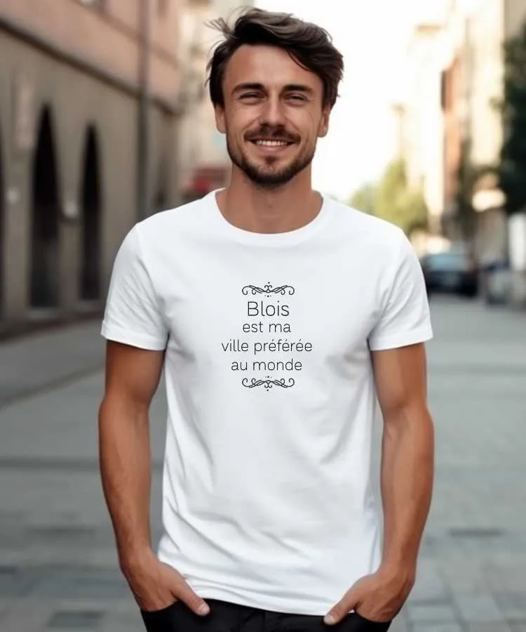 T-Shirt Blois est ma ville préférée au monde