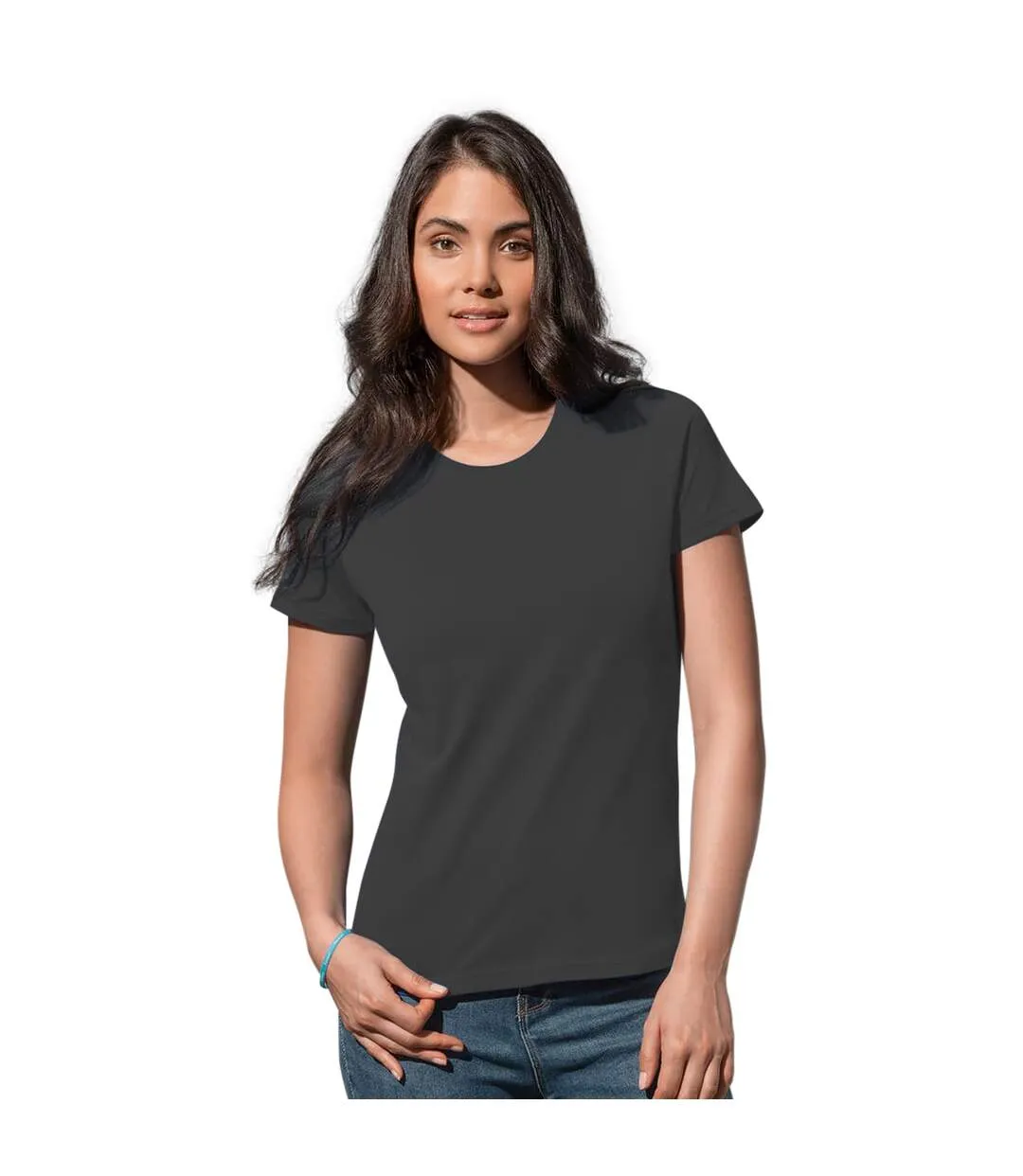 T-shirt classique femme noir Stedman