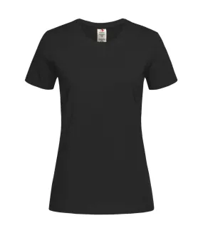 T-shirt classique femme noir Stedman