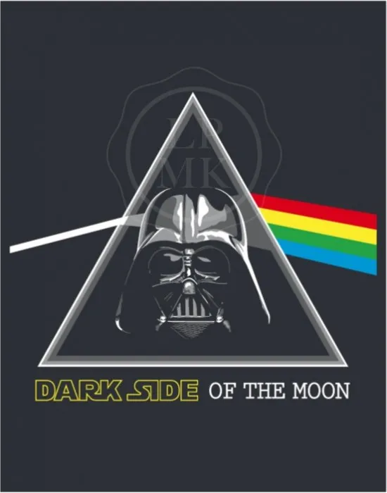 T-Shirt Col Large Dark Side