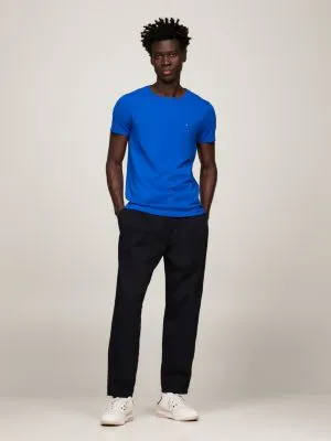 T-shirt extra slim extensible | Bleu | Tommy Hilfiger