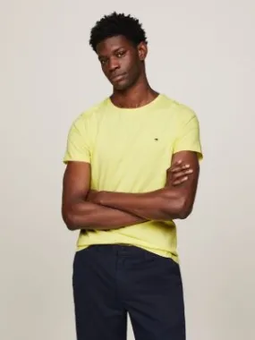 T-shirt extra slim extensible | Jaune | Tommy Hilfiger