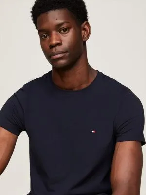 T-shirt extra slim TH Flex | Bleu | Tommy Hilfiger