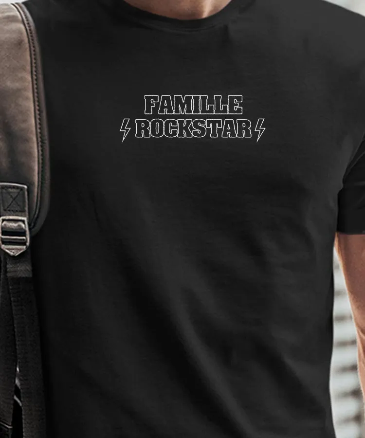 T-Shirt Famille ROCKSTAR Pour homme