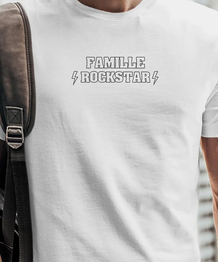 T-Shirt Famille ROCKSTAR Pour homme